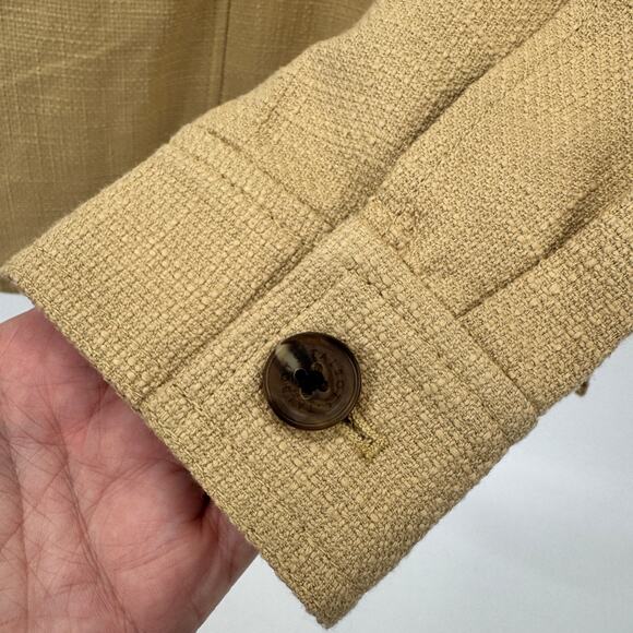 Talbots Shirt Jacket Womens P Petite Button Up Long Sleeve Shacket + Pockets - Picture 5 of 7